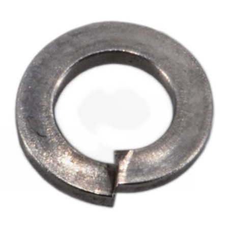 MIDWEST FASTENER Split Lock Washer, For Screw Size 4 mm 18-8 Stainless Steel, Plain Finish, 50 PK 38962